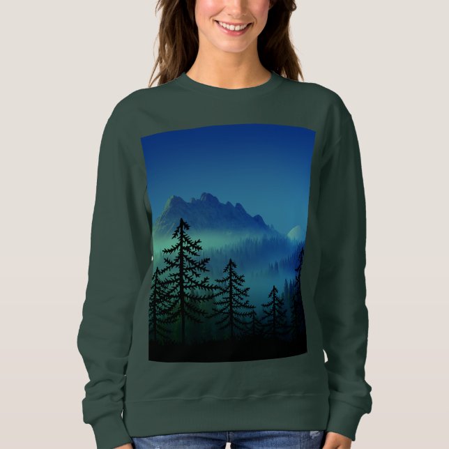 CALM MOUNTAIN MITTLERWALD SWEATSHIRT (Vorderseite)