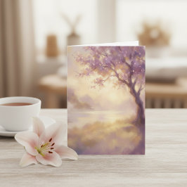 Calm Nature Aesthetic Thinking Of You Sympathy Karte