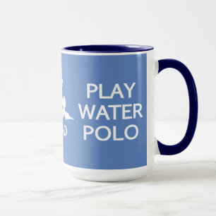 Calm & Play Water Polo kundenspezifische Tasse