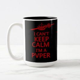 Calm PVP-Tasse behalten Zweifarbige Tasse