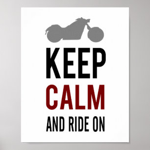 Calm Ride behalten (Standard-Bildformat) Poster