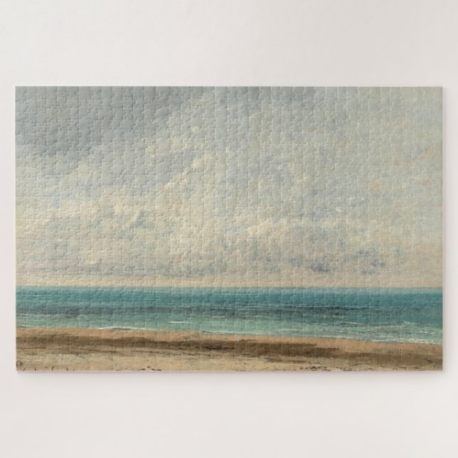 Calm Sea - Gustave Courbet (Horizontal)