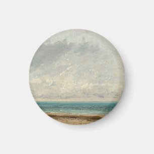 Calm Sea - Gustave Courbet Magnet
