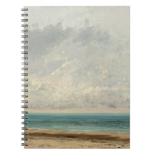 Calm Sea - Gustave Courbet Notizblock