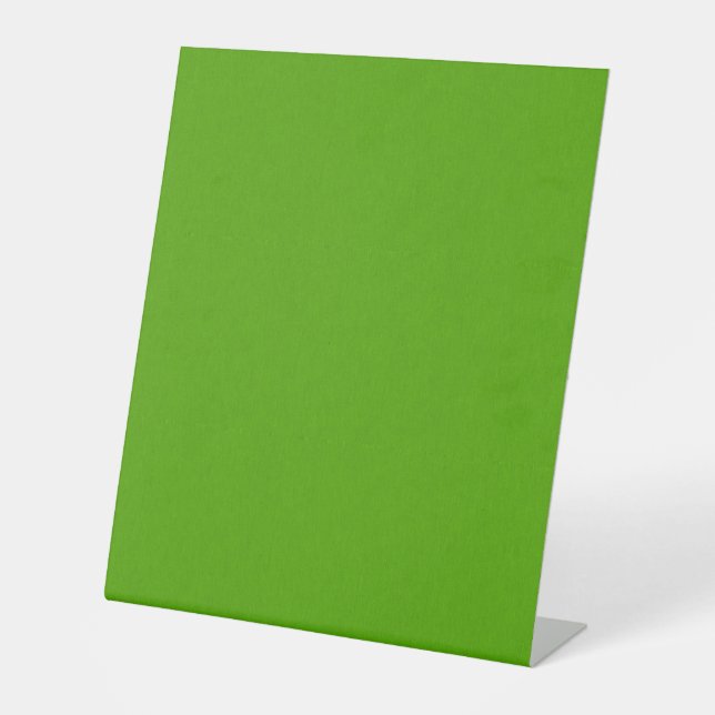 Calm & simple lime green textured background  sockelschild (Vorderseite)