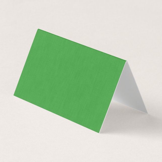 Calm & simple visual green textured background  visitenkarten (Vorderseite)