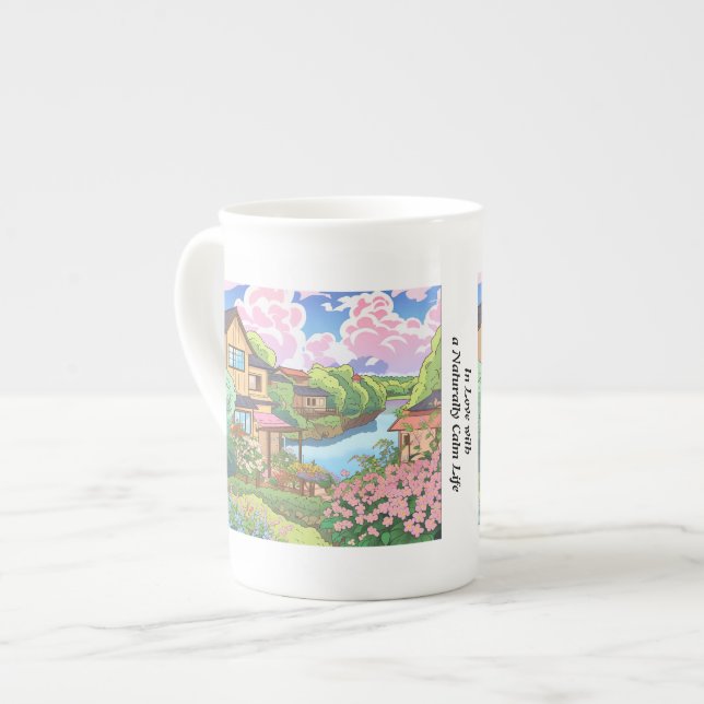 Calm Spring Tasse (Vorderseite Links)