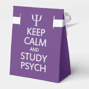 "Calm & Study Psych"-Gefälligkeitsbox behalten Geschenkschachtel