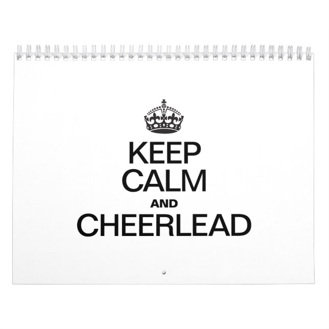 CALM UND CHEERLEAD behalten Kalender (Titelbild)