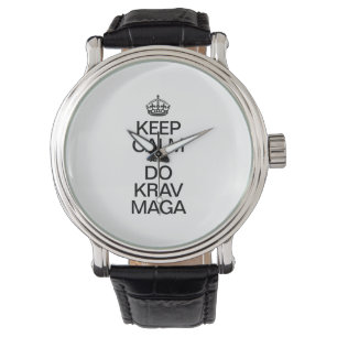 CALM UND DO KRAV MAGA behalten Armbanduhr