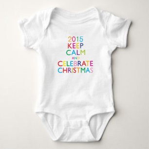 CALM- UND FEIERCHRISTMAS behalten - Vorlagenjahr Baby Strampler