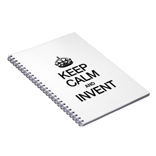 CALM UND INVENT behalten Notizblock (Rechte Seite)