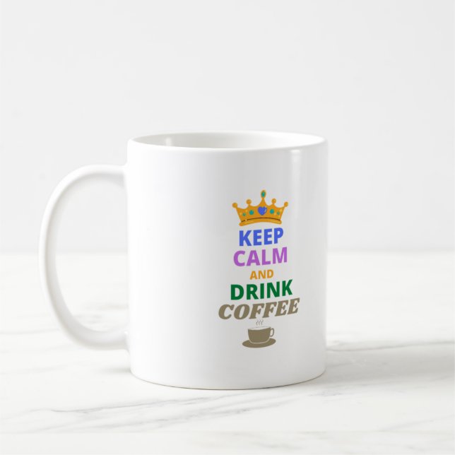 CALM UND KAFFEE behalten Kaffeetasse (Links)