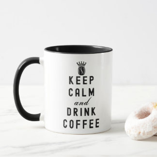 CALM UND KAFFEE behalten - KAFFELOVER Tasse