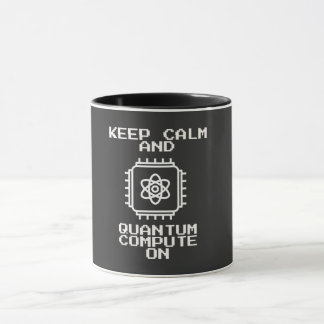 Calm und Quantum Computing behalten Tasse