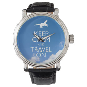 CALM UND REISE behalten Armbanduhr