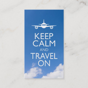 CALM UND REISE behalten Visitenkarte