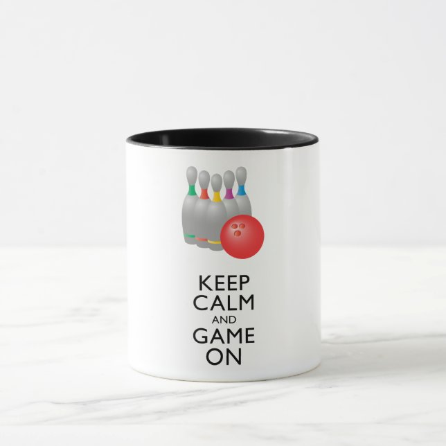 CALM UND SPIEL behalten - Bowling Tasse (Zentrum)