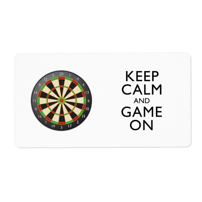 CALM UND SPIEL behalten - Dart Board (Vorne)