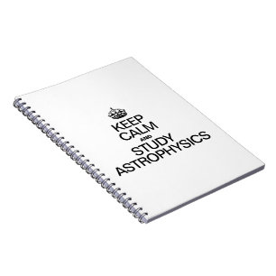 CALM UND STUDIENASTROPHYSIK behalten Notizblock