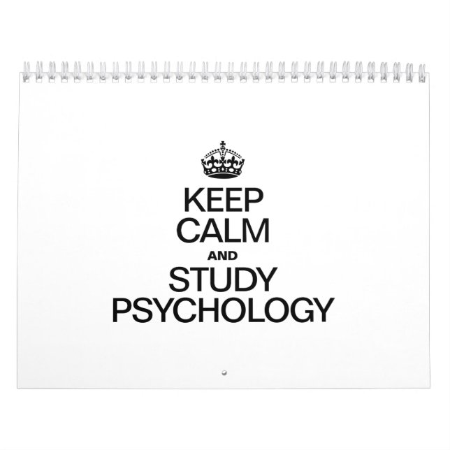 CALM UND STUDIENPSYCHOLOGIE behalten Kalender (Titelbild)
