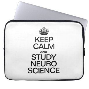 CALM UND STUDIERUNG DER NEURO-WISSENSCHAFT behalte Laptopschutzhülle