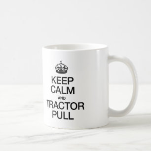 CALM UND TRACTOR PULL behalten Kaffeetasse