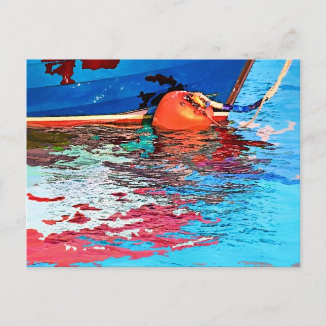 CALM WASSER POSTKARTE (Vorderseite)