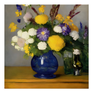 Calm Watercolor Botanische Kunst Poster