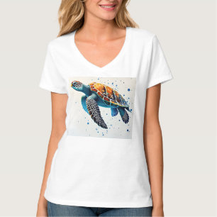 Calm Waters: Meeresschildkröten feiern T-Shirt