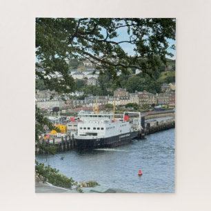 Calmac-Fähre in Rothesay, Insel Bute, Schottland