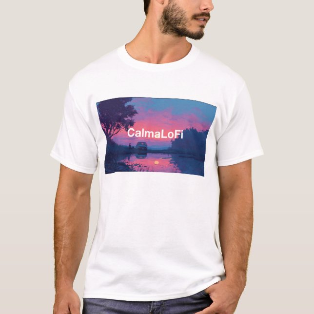 CalmaLoFi T shirt  (Vorderseite)