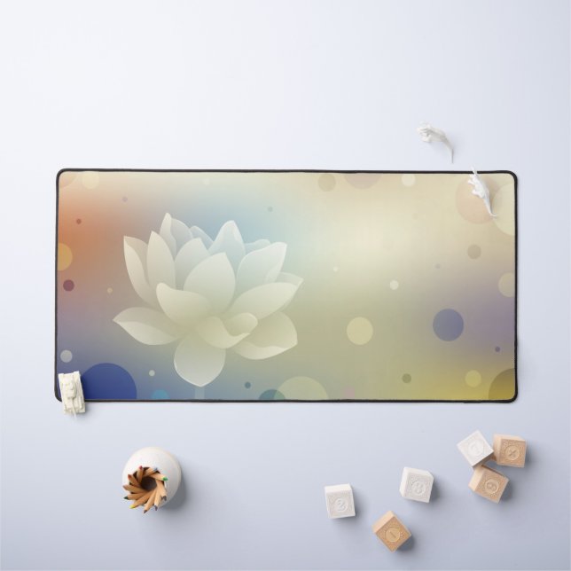 Calme et fonctionnel Lotus Desk Mat (Tableau pour enfants)