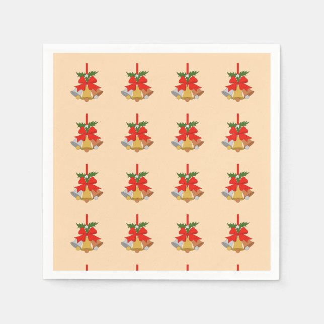 Calming Bells Serviette (Vorderseite)