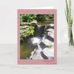 Calming Falls Card Karte