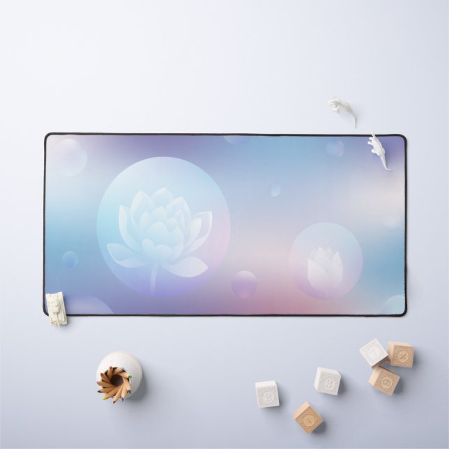 Calming & Functional Lotus Desk Mat Schreibtischunterlage (Kindertisch)