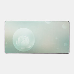 Calming & Functional Lotus Desk Mat Schreibtischunterlage