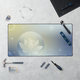 Calming & Functional Lotus Desk Mat Schreibtischunterlage