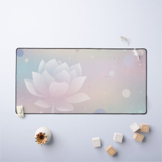 Calming & Functional Lotus Desk Mat Schreibtischunterlage