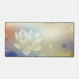 Calming & Functional Lotus Desk Mat Schreibtischunterlage