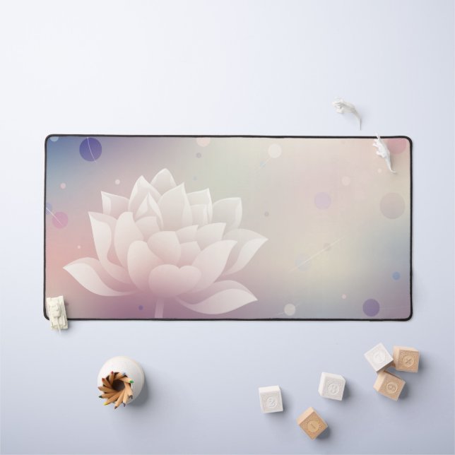 Calming & Functional Lotus Desk Mat Schreibtischunterlage (Kindertisch)