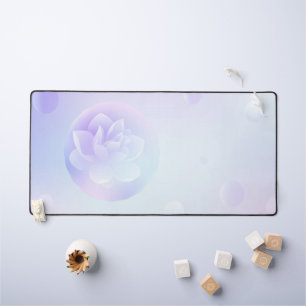 Calming & Functional Lotus Desk Mat Schreibtischunterlage