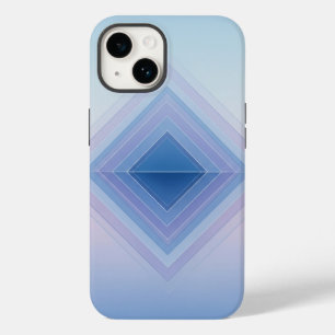 Calming Gradient Diamond - Geometrische Abstrakte Case-Mate iPhone 14 Hülle