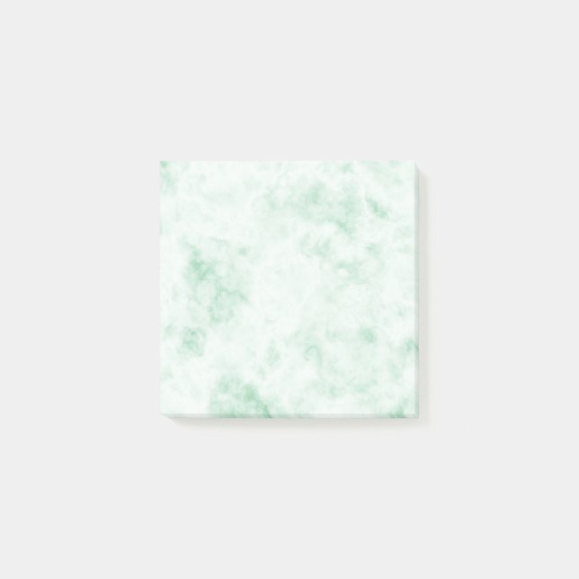 Calming Green Marble Post-It Notes Post-it Klebezettel (Vorderseite)