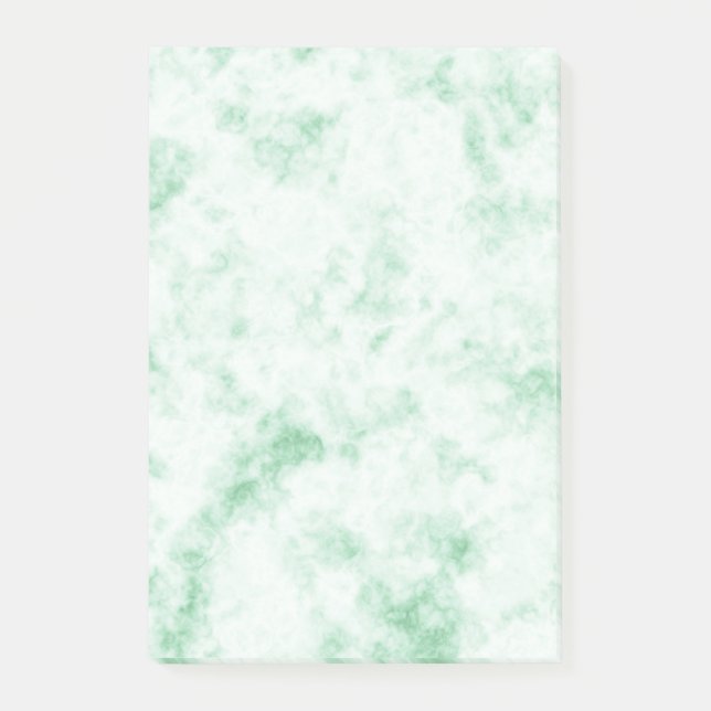 Calming Green Marble Post-It Notes Post-it Klebezettel (Vorderseite)