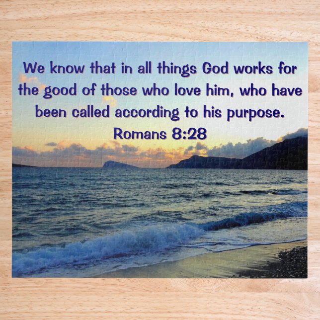 Calming Romans 8:28 Bible Verse Christian (Von Creator hochgeladen)