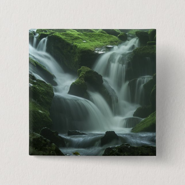 Calming Waterfall Button (Vorderseite)