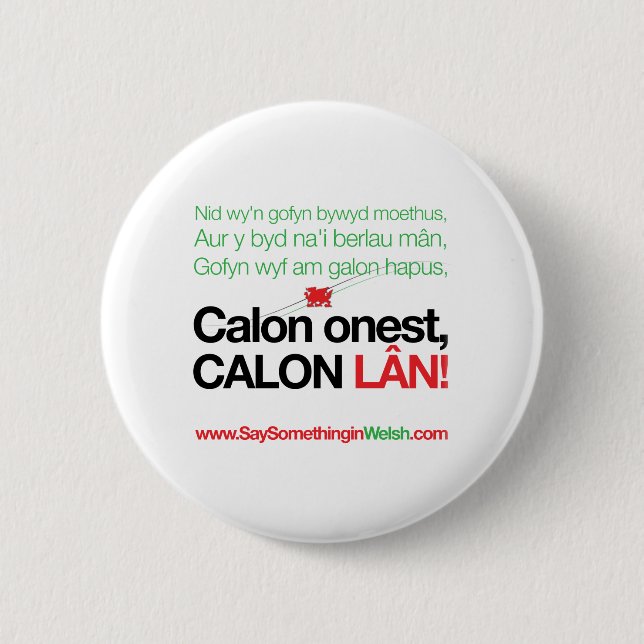 Calon Lan Button (Vorderseite)