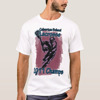 Calverton SchulLacrosse kaut T-Shirt