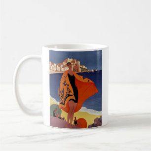 Calvi Stadt in Haute-Corse, Frankreich Kaffeetasse